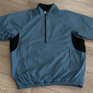 Footjoy Jacket Golf Jacket Mens Large Blue‎ Dryjoys Tour Collection Performance